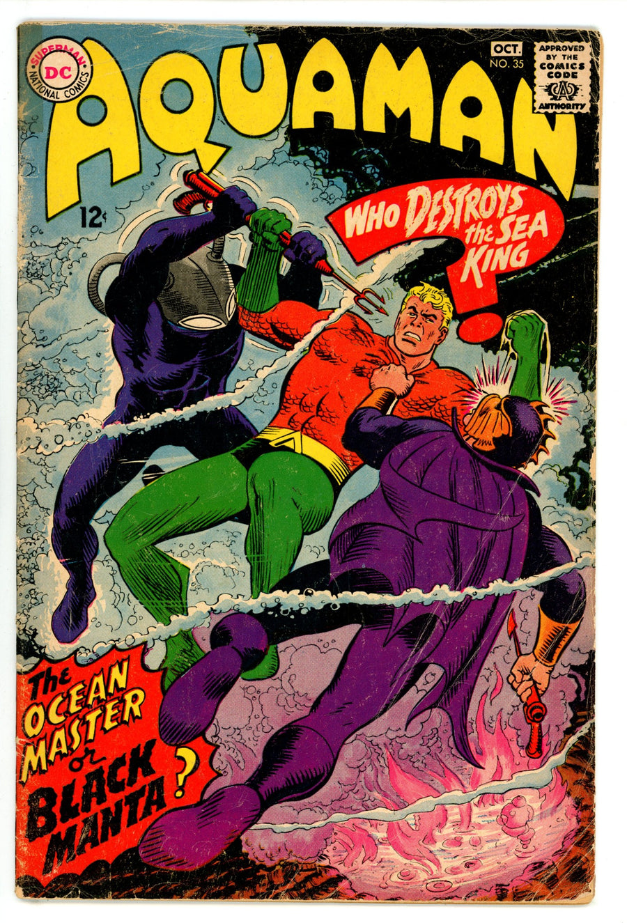 Aquaman Vol 1 35  GD/VG (3.0)   (1967)        