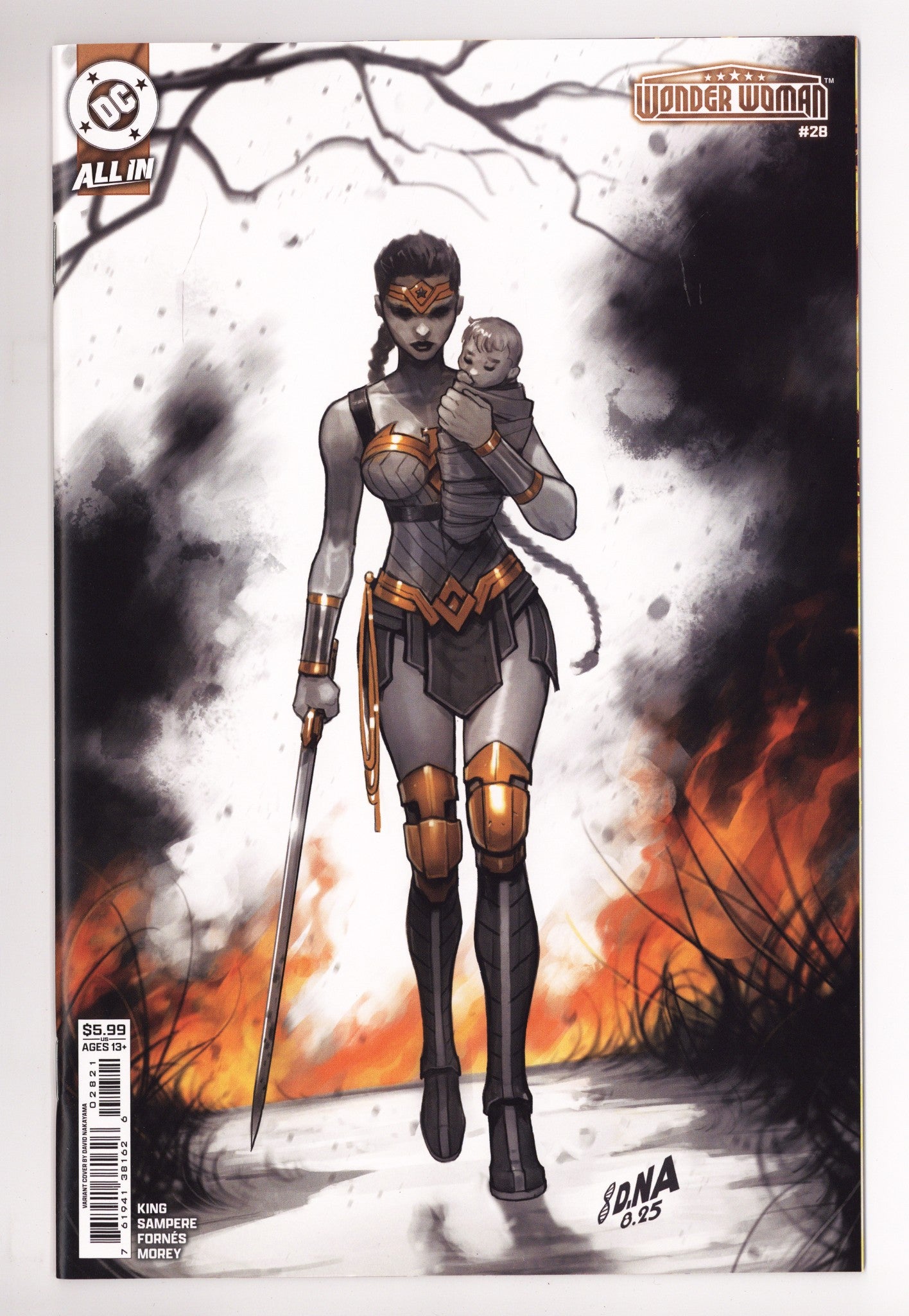 Wonder Woman Vol 6 28 Nakayama Variant (2025)