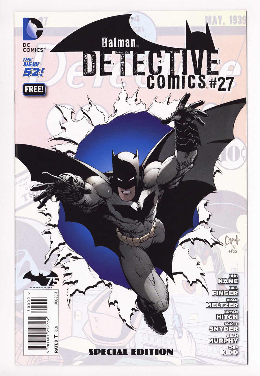 Detective Comics #27 Special Edition (Batman 75 Day Comic 2014) 27 High Grade (2014) 