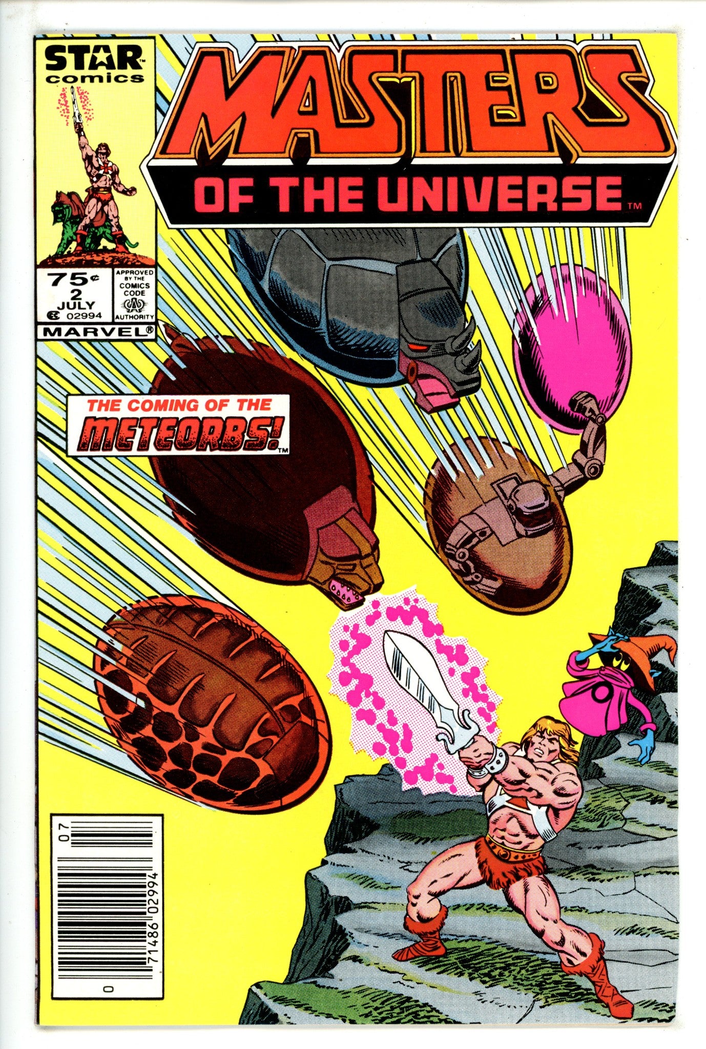 Masters of the Universe 2 FN+ (6.5) (1986) Newsstand 