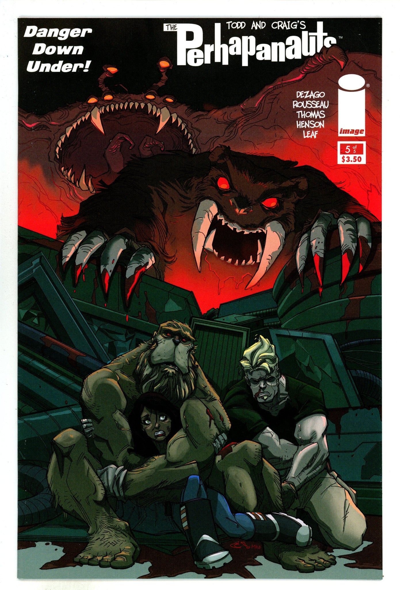 The Perhapanauts: Danger Down Under 5 High Grade (2013) 