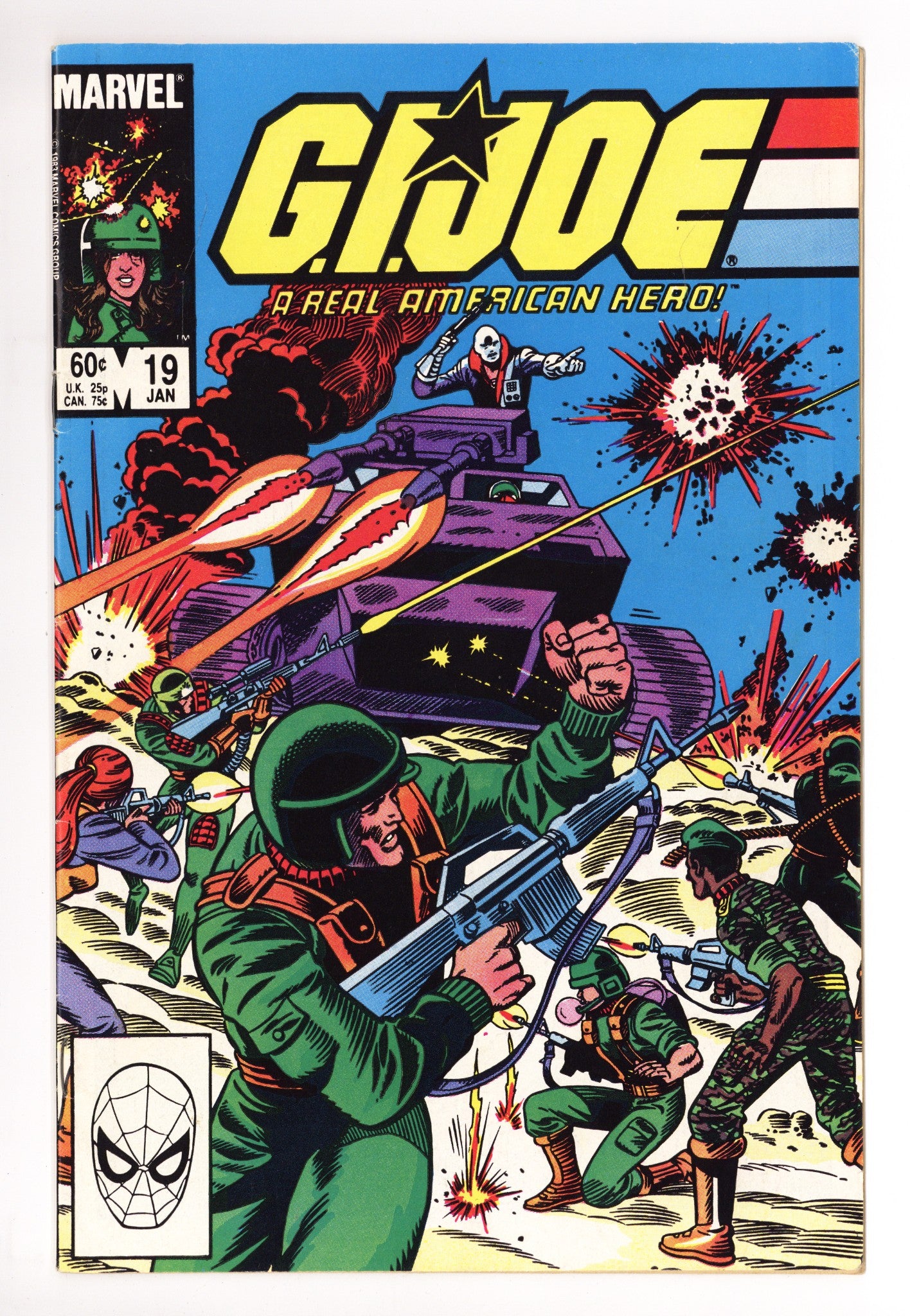 G.I. Joe, A Real American Hero 19 Low Grade (1984) 