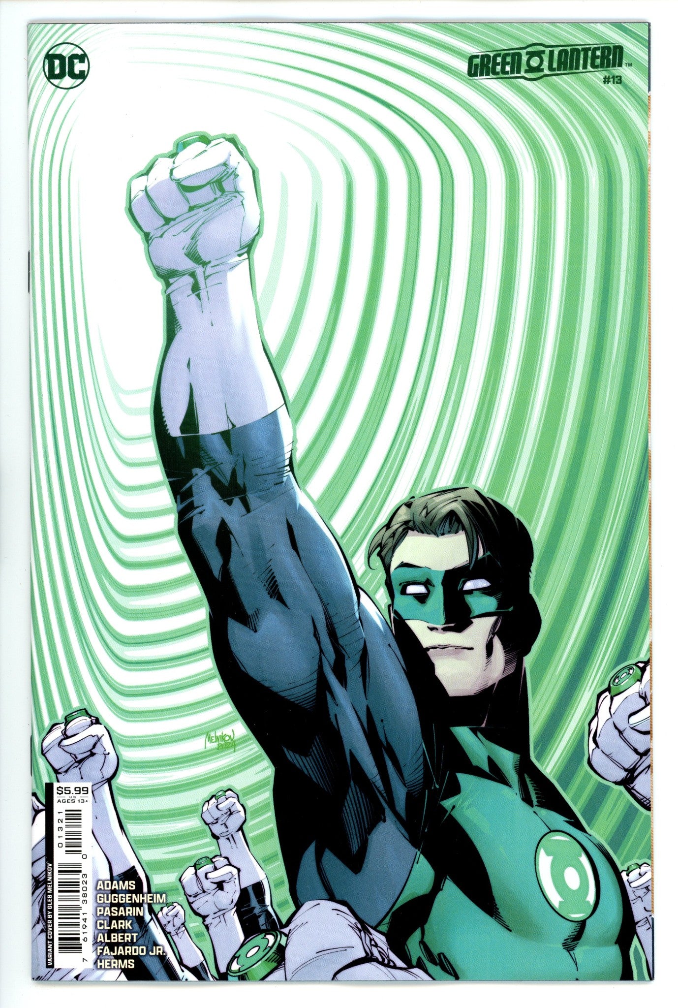 Green Lantern Vol 8 13 Melnikov Variant (2024)