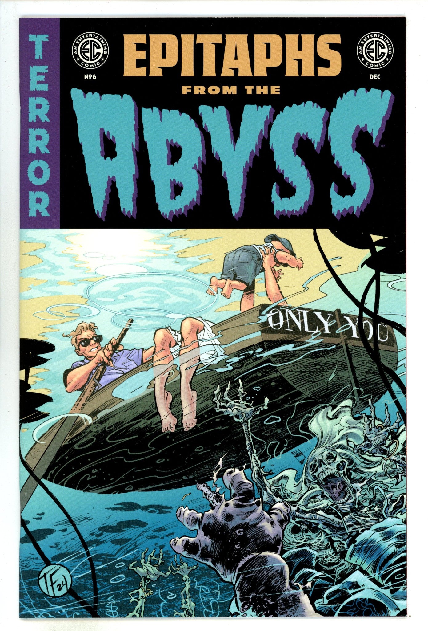 EC Epitaphs From The Abyss 6 Fowler Variant (2024)
