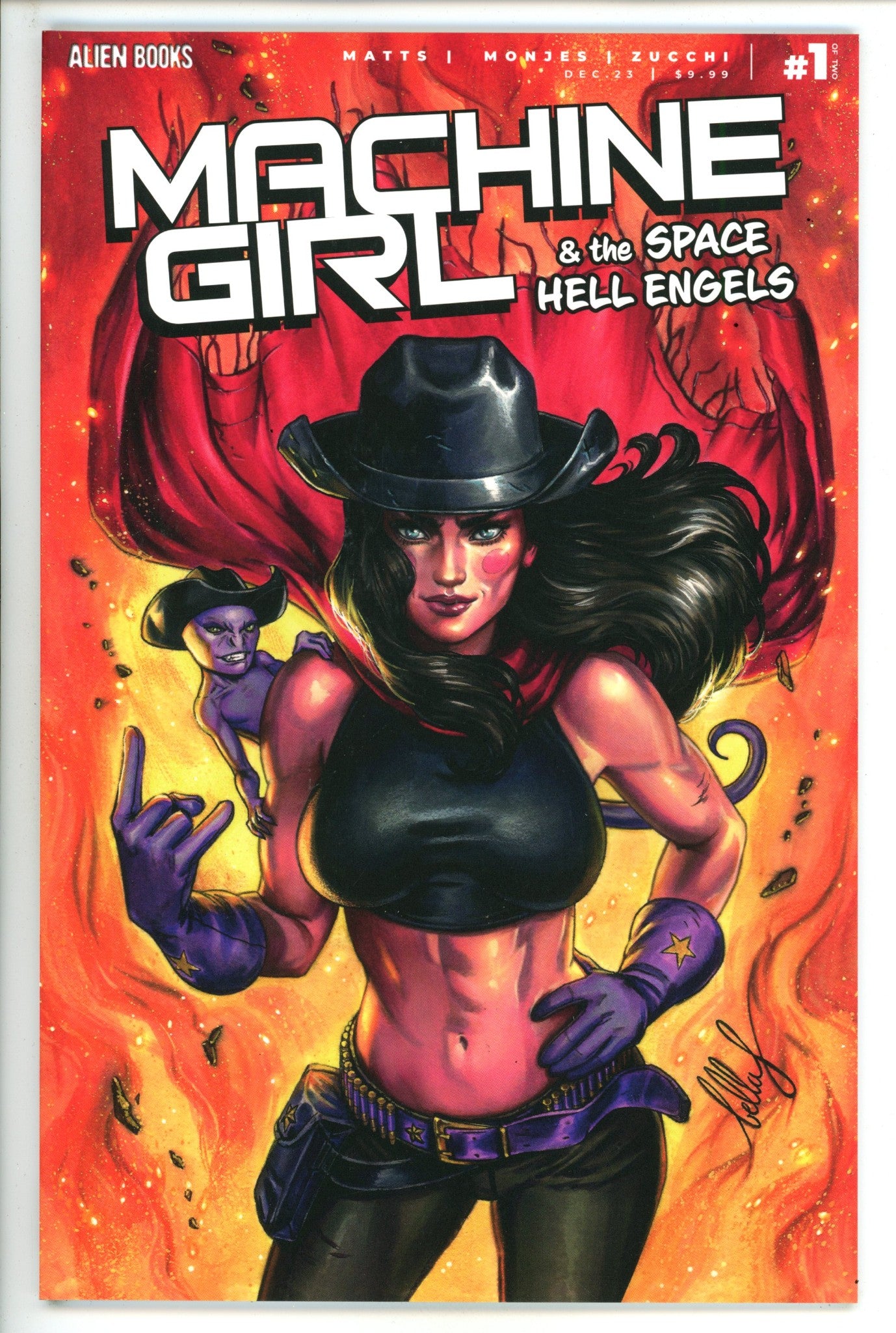 Machine Girl & Space Hell Engels 1 Rachlin Variant (2024)