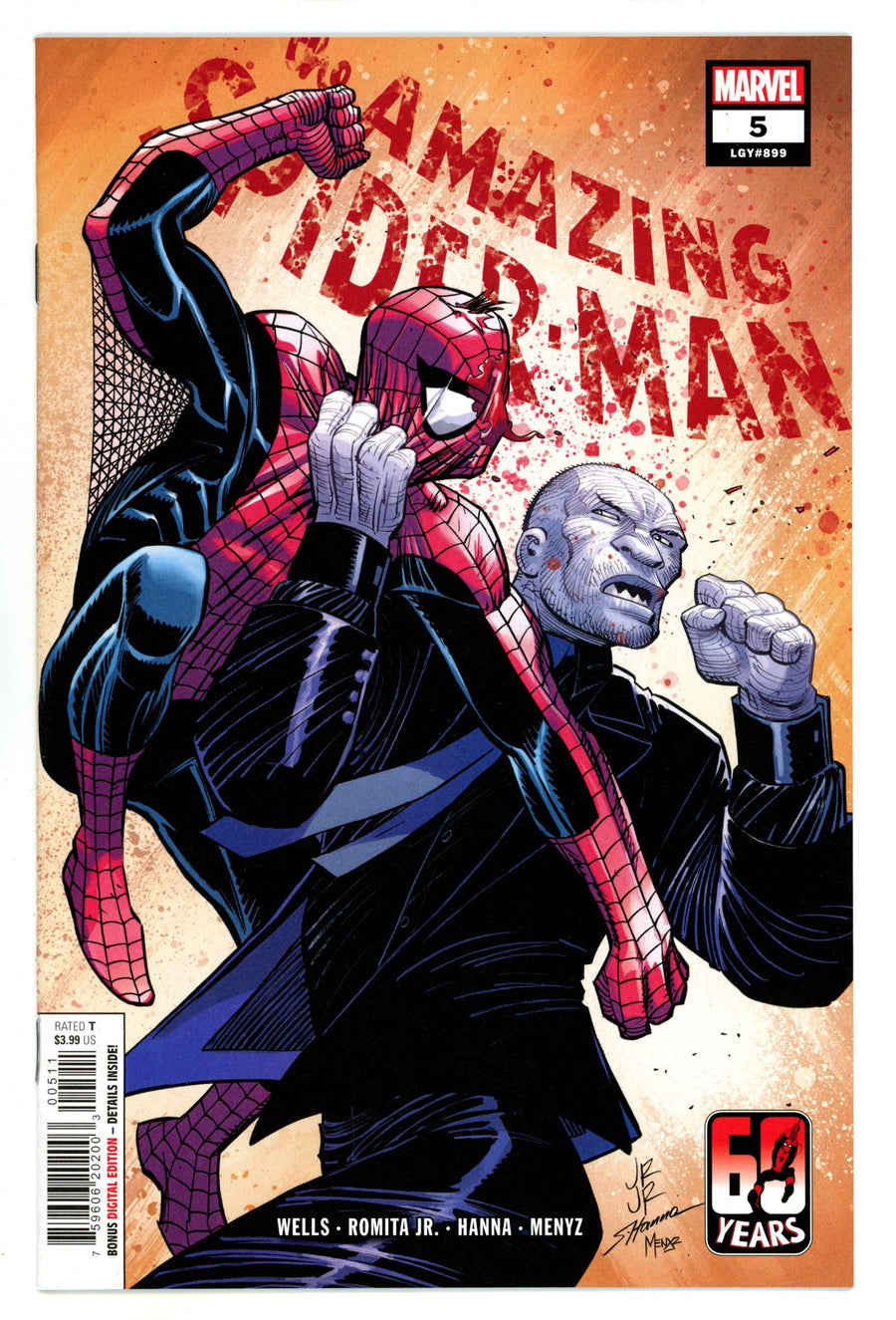 The Amazing Spider-Man Vol 6 5 (899)  High Grade  (2022)  