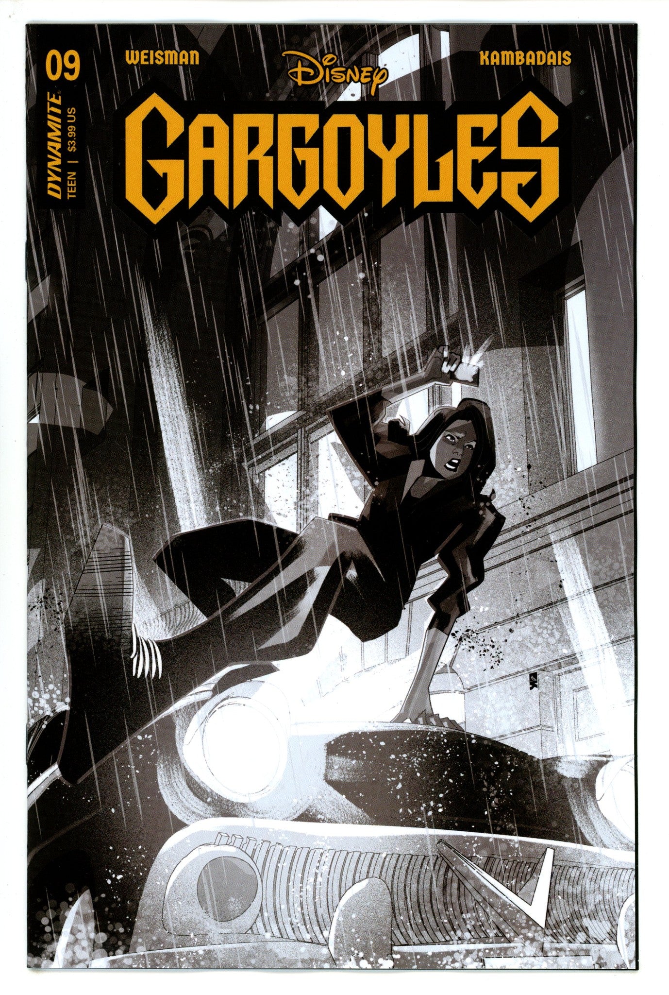 Gargoyles 9 Kambadais B&W Incentive Variant (2023)