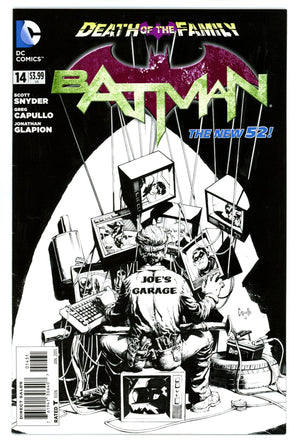 Batman Vol 2 14 FN/VF (7.0) (2013) Capullo B&W Incentive Variant
