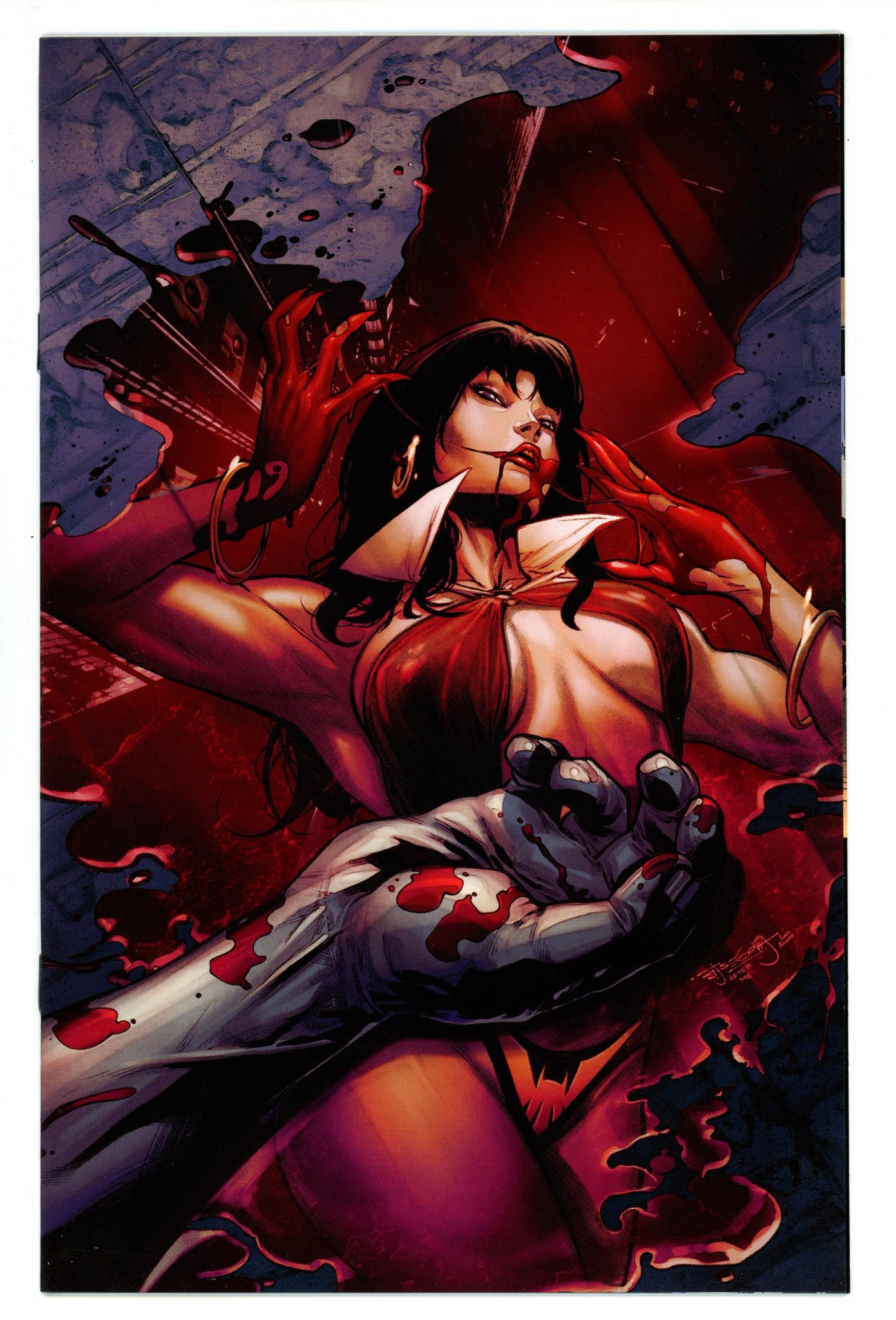 Vengeance of Vampirella Vol 2 24 High Grade (2021) Segovia Virgin Incentive Variant 