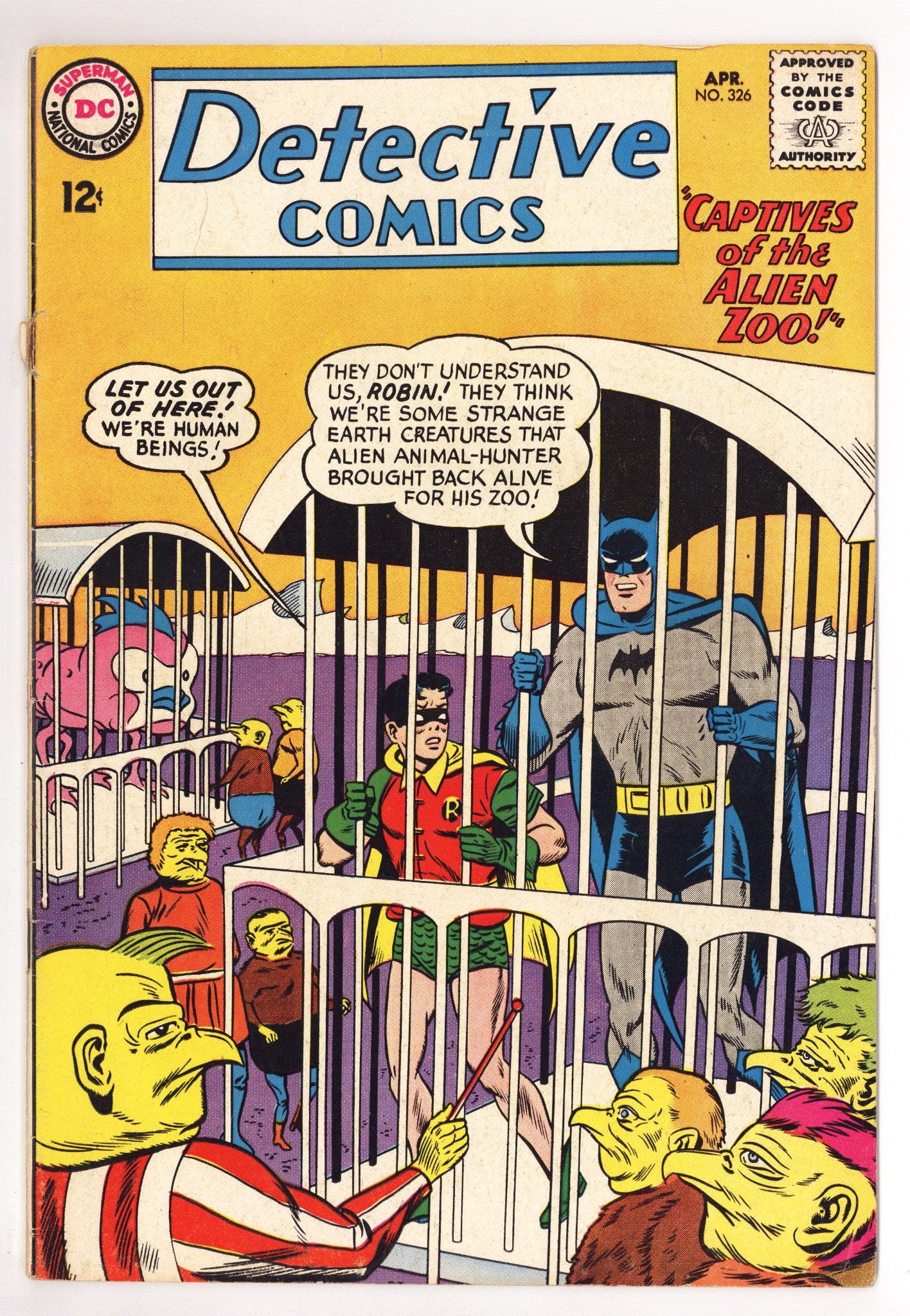 Detective Comics Vol 1 326 VG (4.0) (1964) 