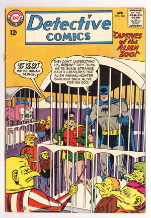 Detective Comics Vol 1 326 VG (4.0) (1964)