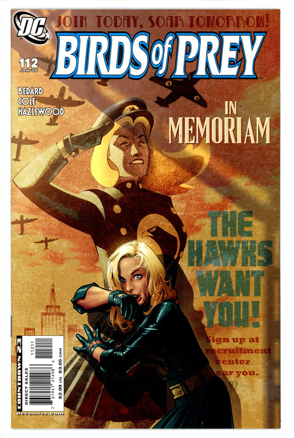 Birds of Prey Vol 1 112 High Grade (2008)