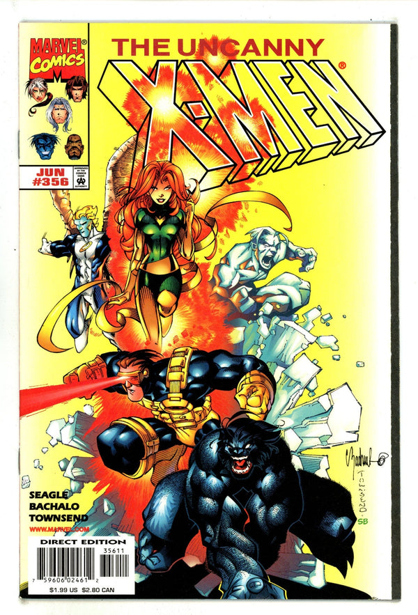 The Uncanny X-Men Vol 1 356  High Grade   (1998)