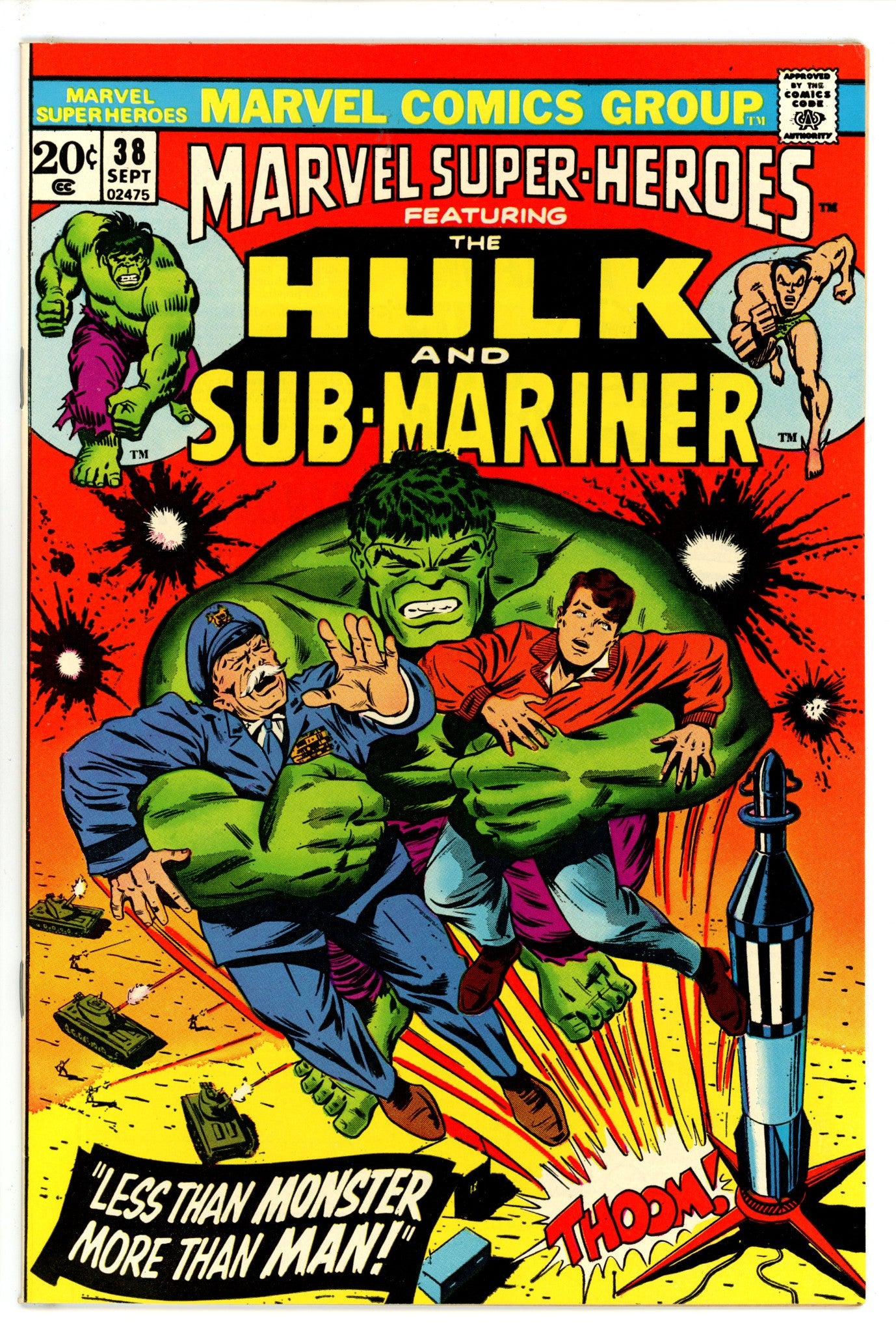 Marvel Super-Heroes Vol 1 38 VF/NM (1973)