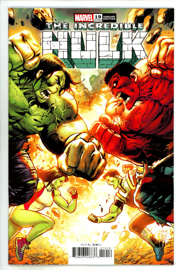 Incredible Hulk Vol 4 19 Daniel Incentive Variant NM- (2024)