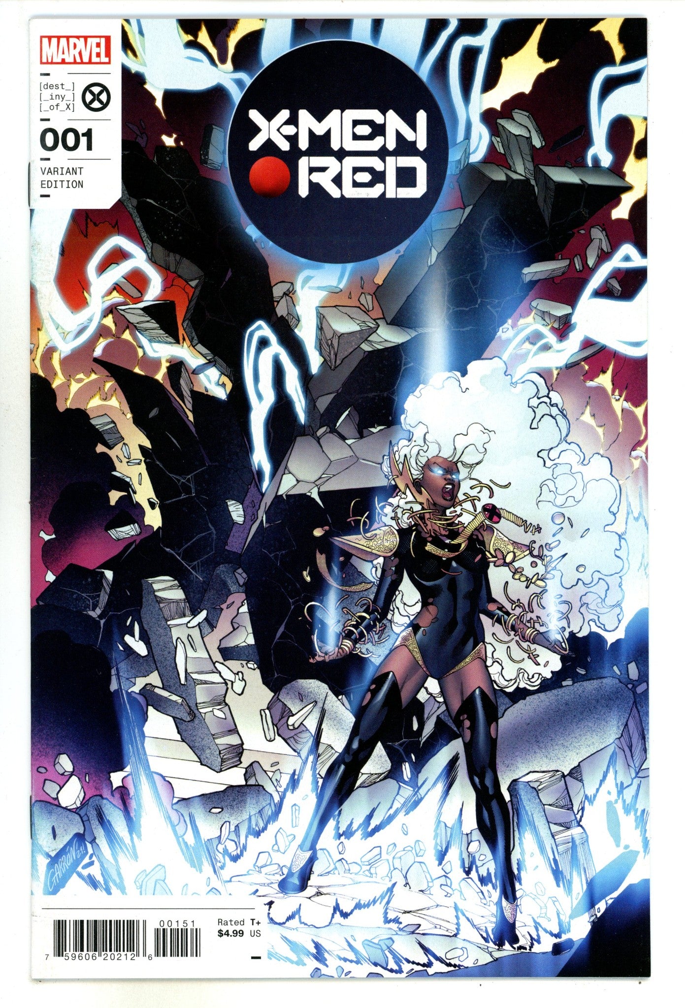 X-Men Red Vol 2 1 High Grade (2022) Garr√≥n Incentive Variant 