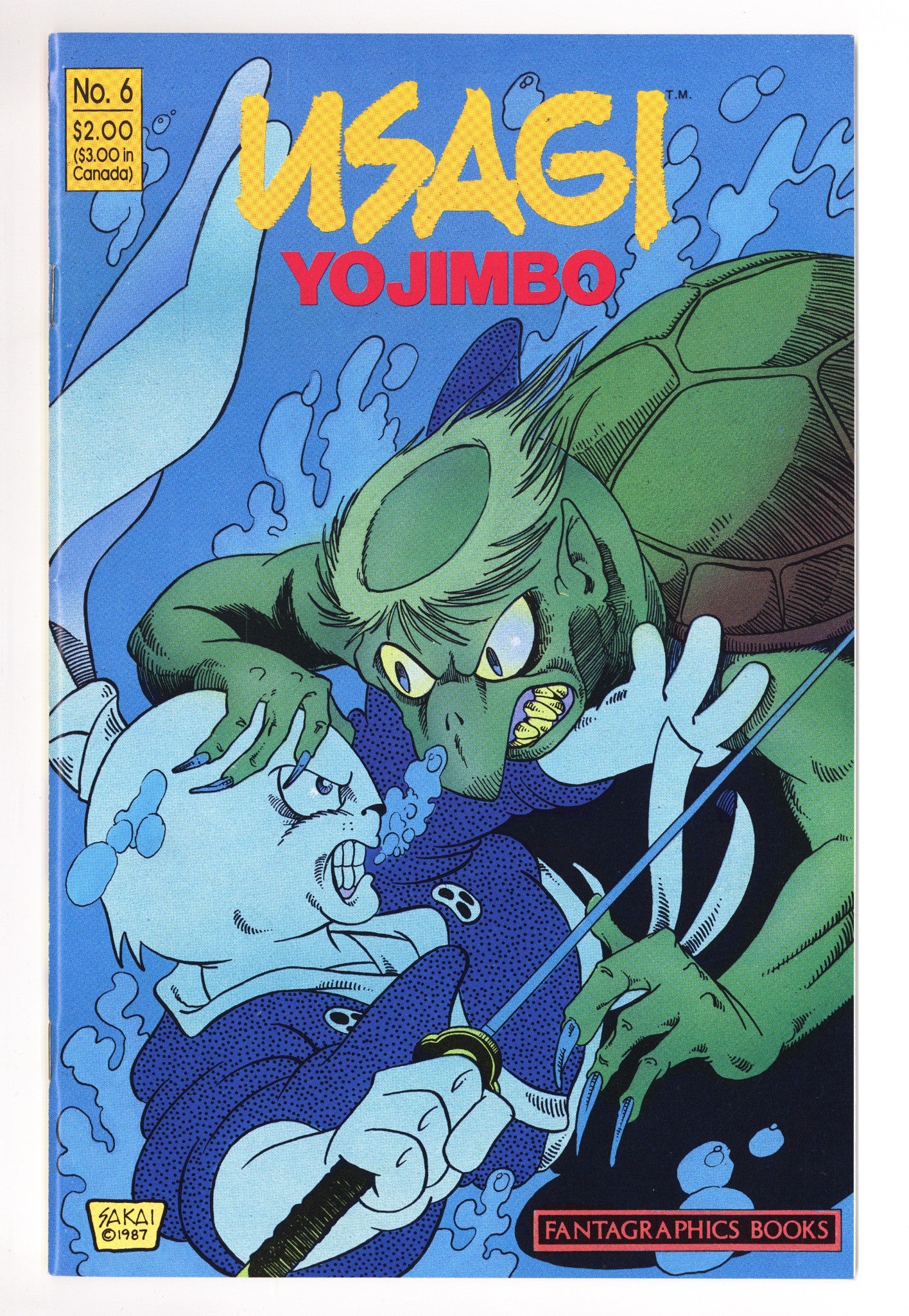 Usagi Yojimbo Vol 1 6 VF/NM (9.0) (1988) 