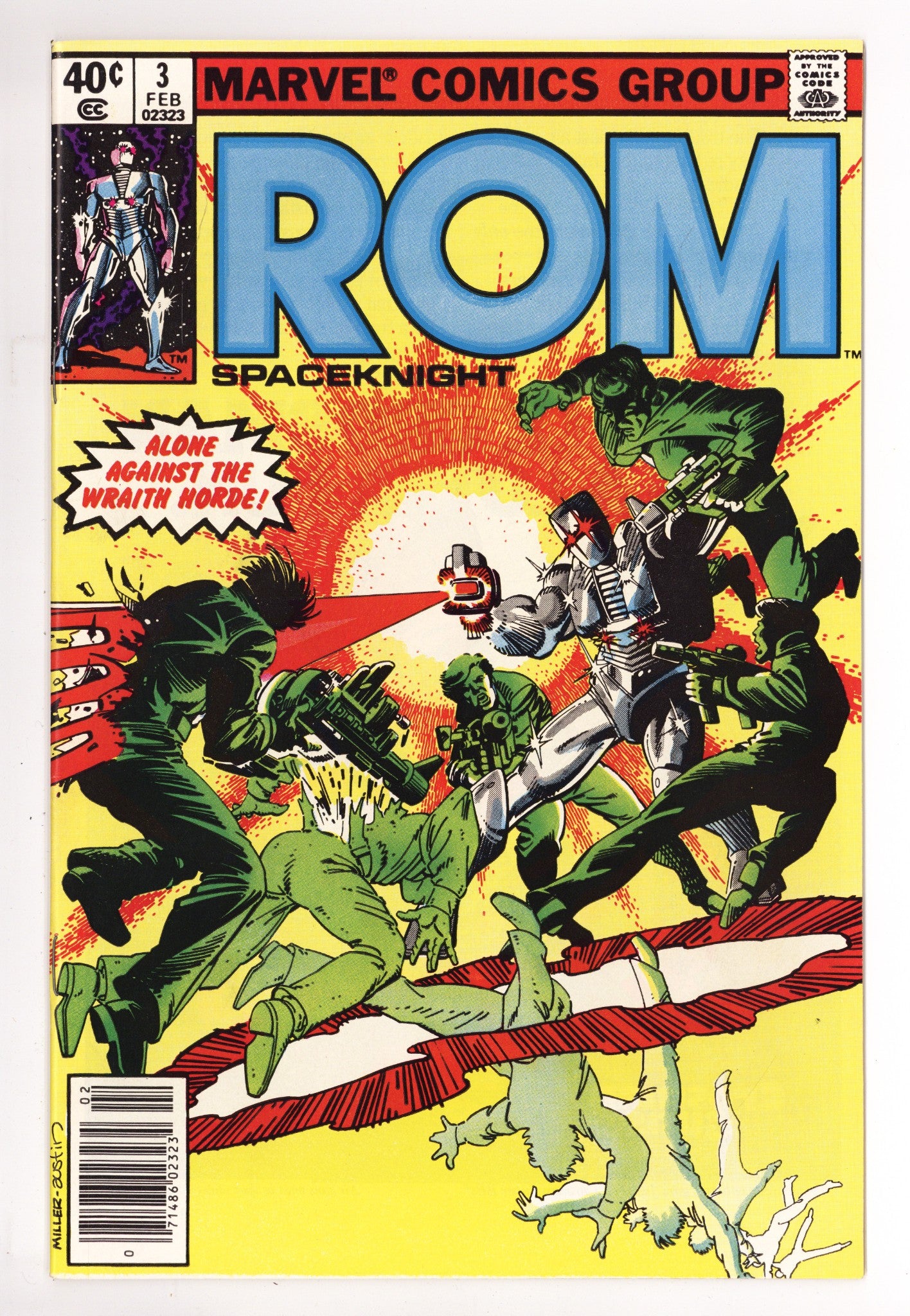 Rom Vol 1 3 High Grade (1980) Newsstand 