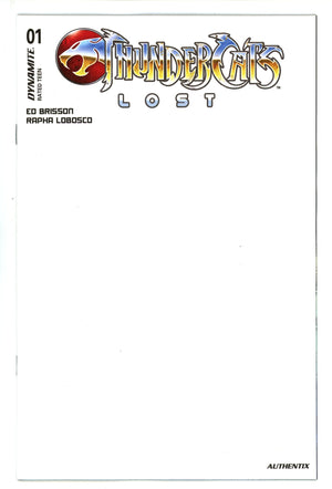 Thundercats Lost 1 Blank Variant (2025)