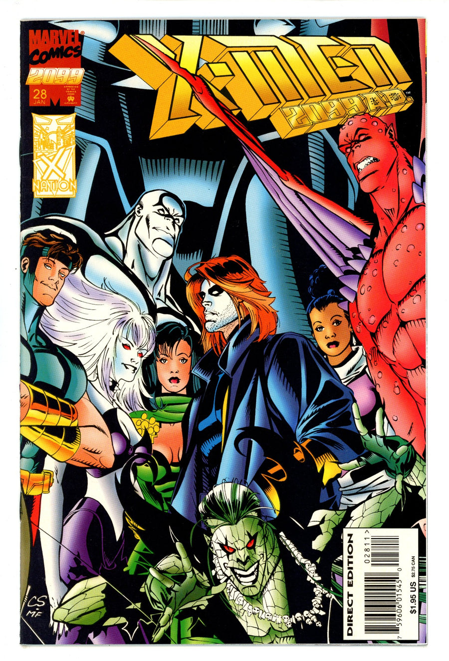 X-Men 2099 28 High Grade (1996) 