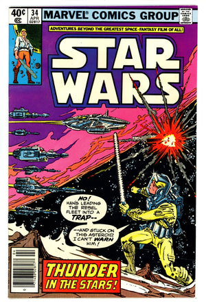 Star Wars Vol 1 34 VF (8.0) (1980) Newsstand