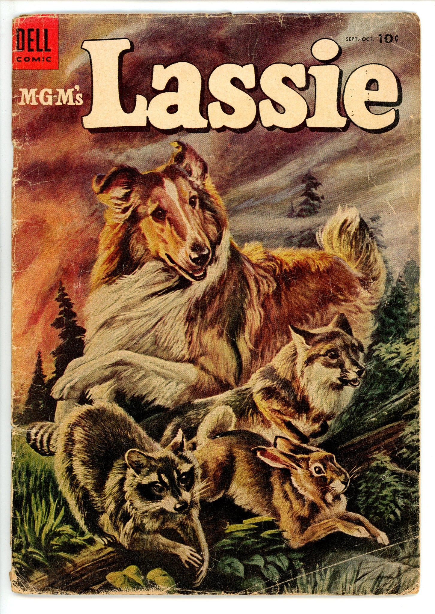 M-G-M's Lassie 18 GD+ (1954)