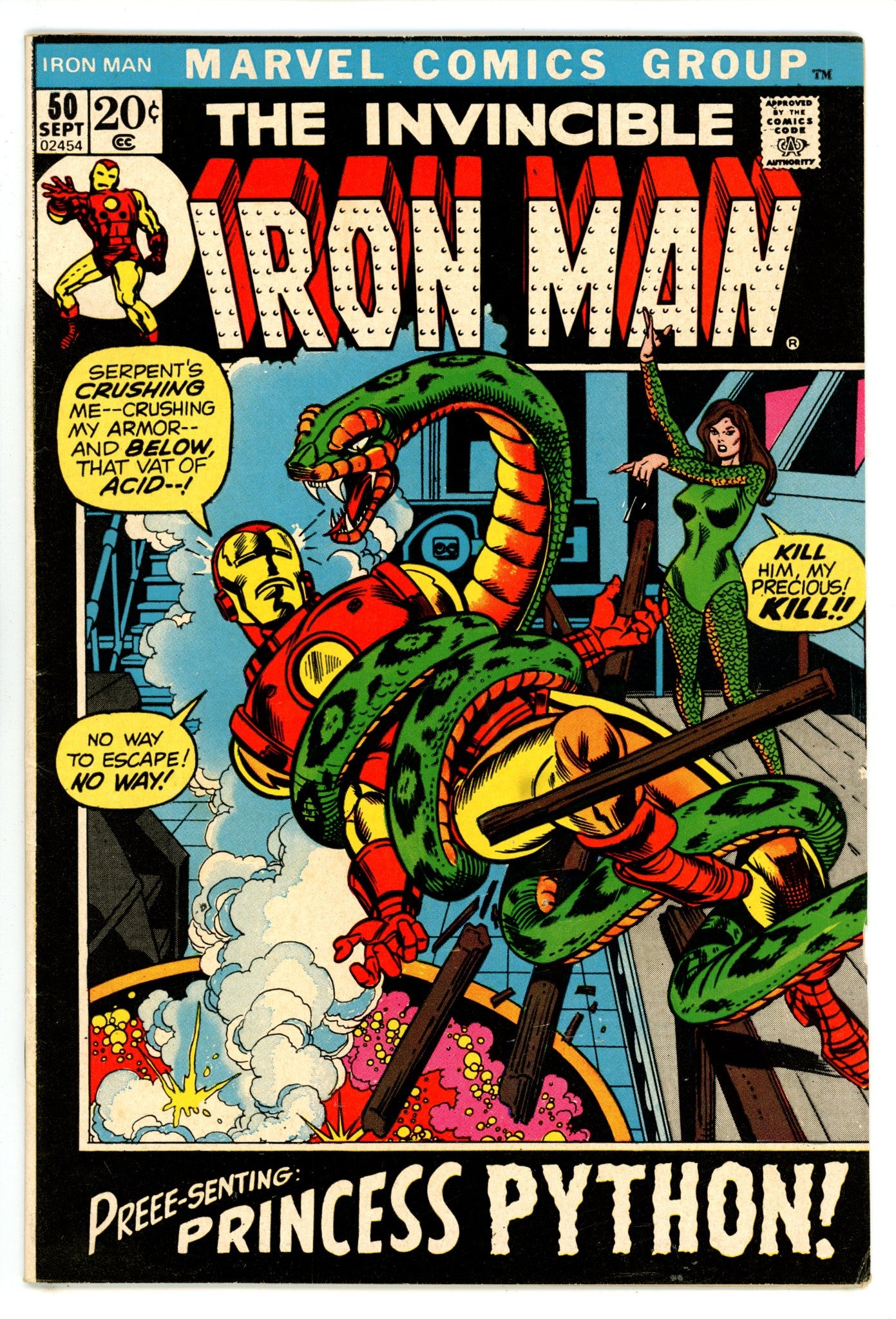 Iron Man Vol 1 50  VG/FN (5.0)   (1972)        