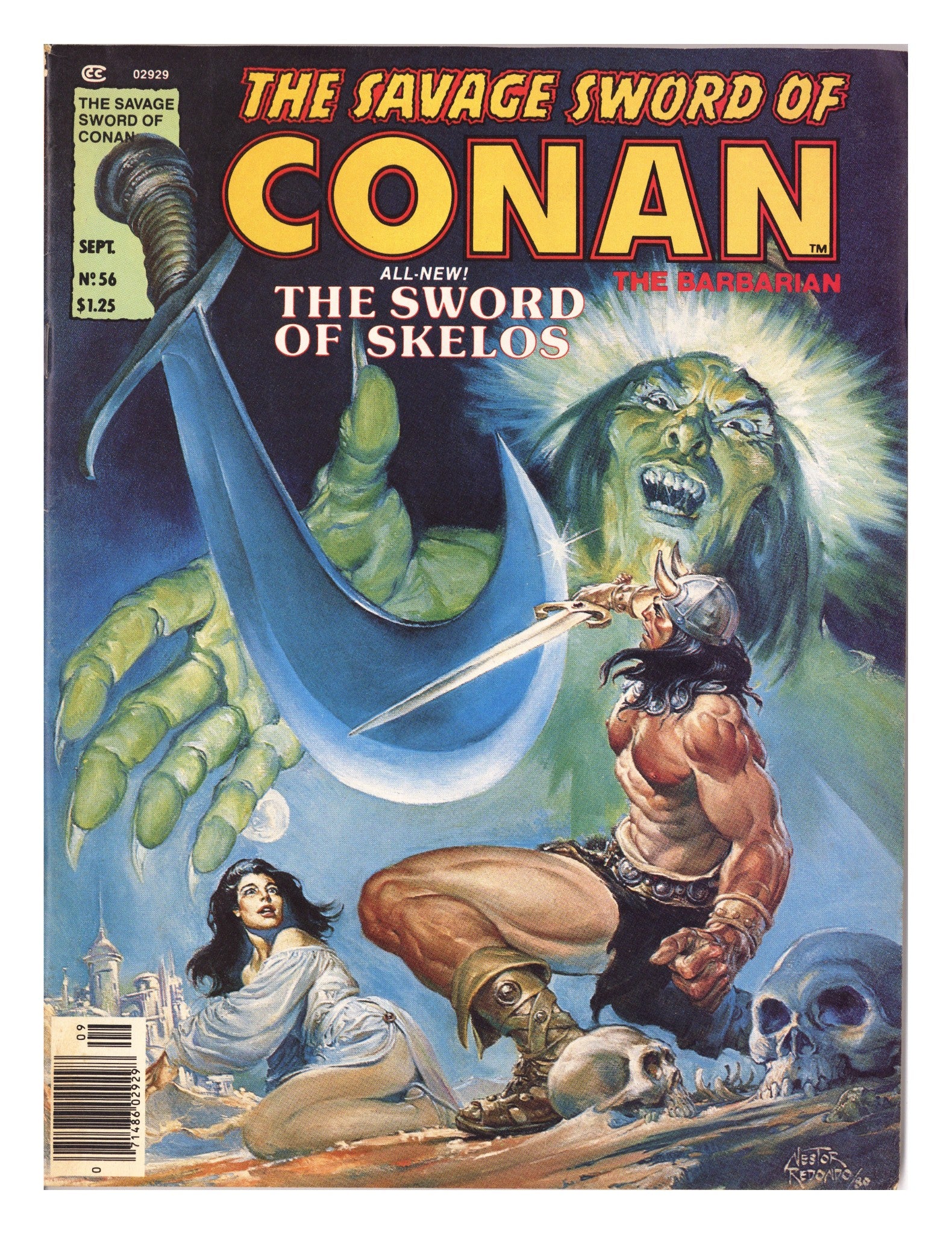 The Savage Sword of Conan Vol 1 56 Low Grade (1980) 