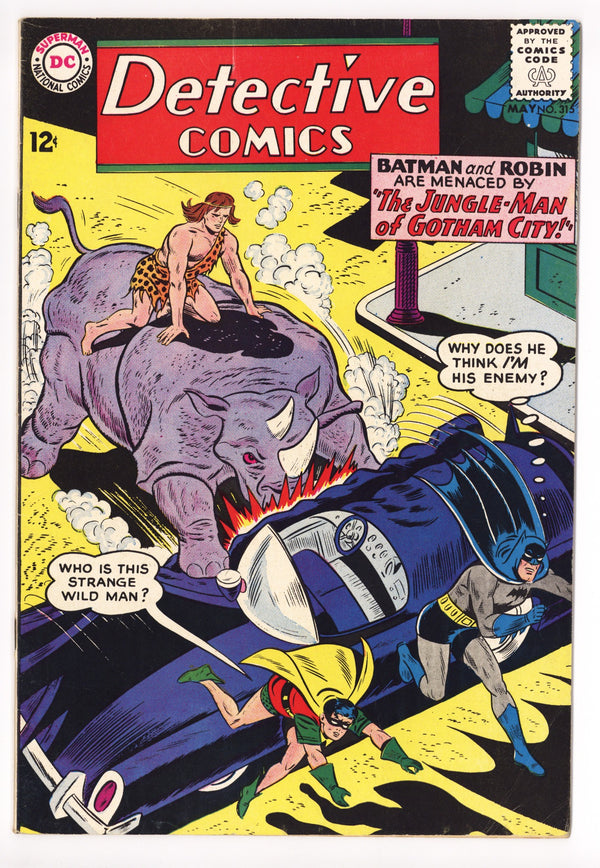 Detective Comics Vol 1 315 FN (6.0) (1963)