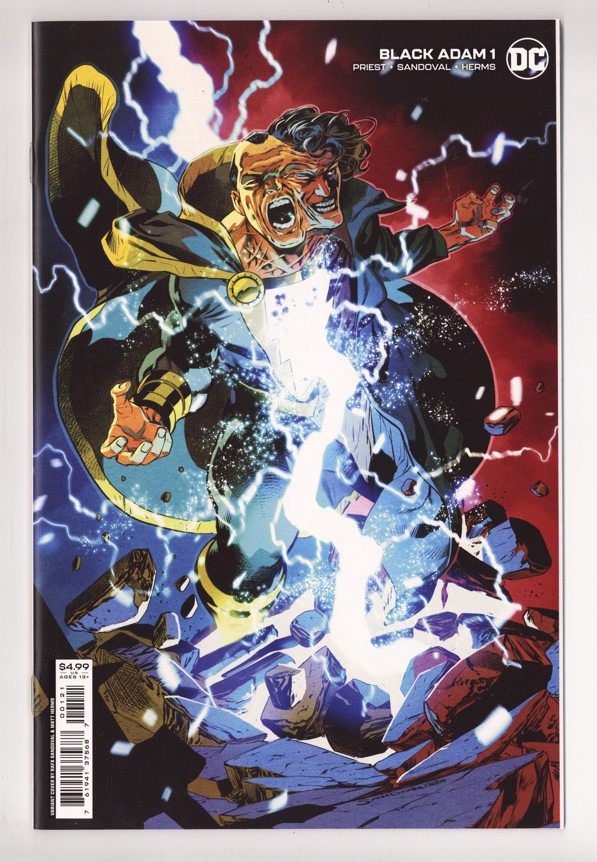 Black Adam Vol 1 1 High Grade (2022) Sandoval Variant 