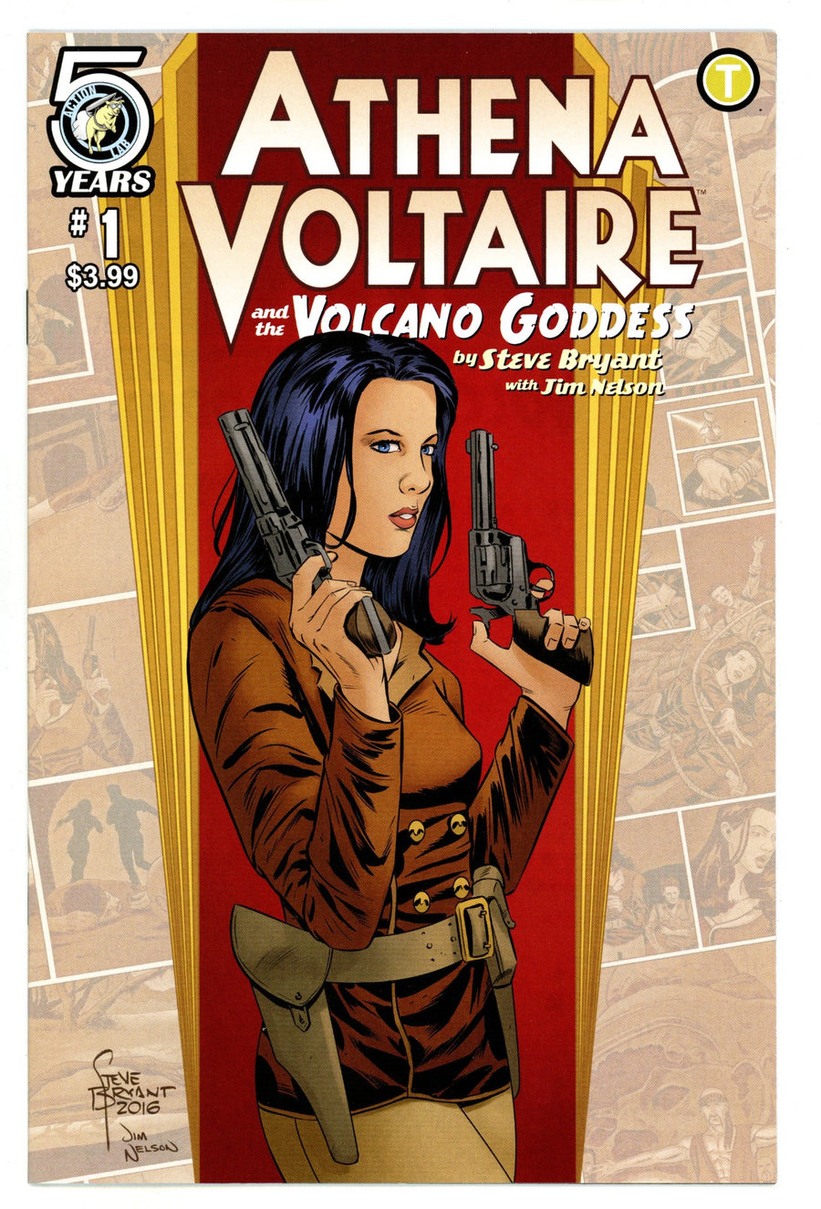Athena Voltaire and the Volcano Goddess 1 High Grade (2016)
