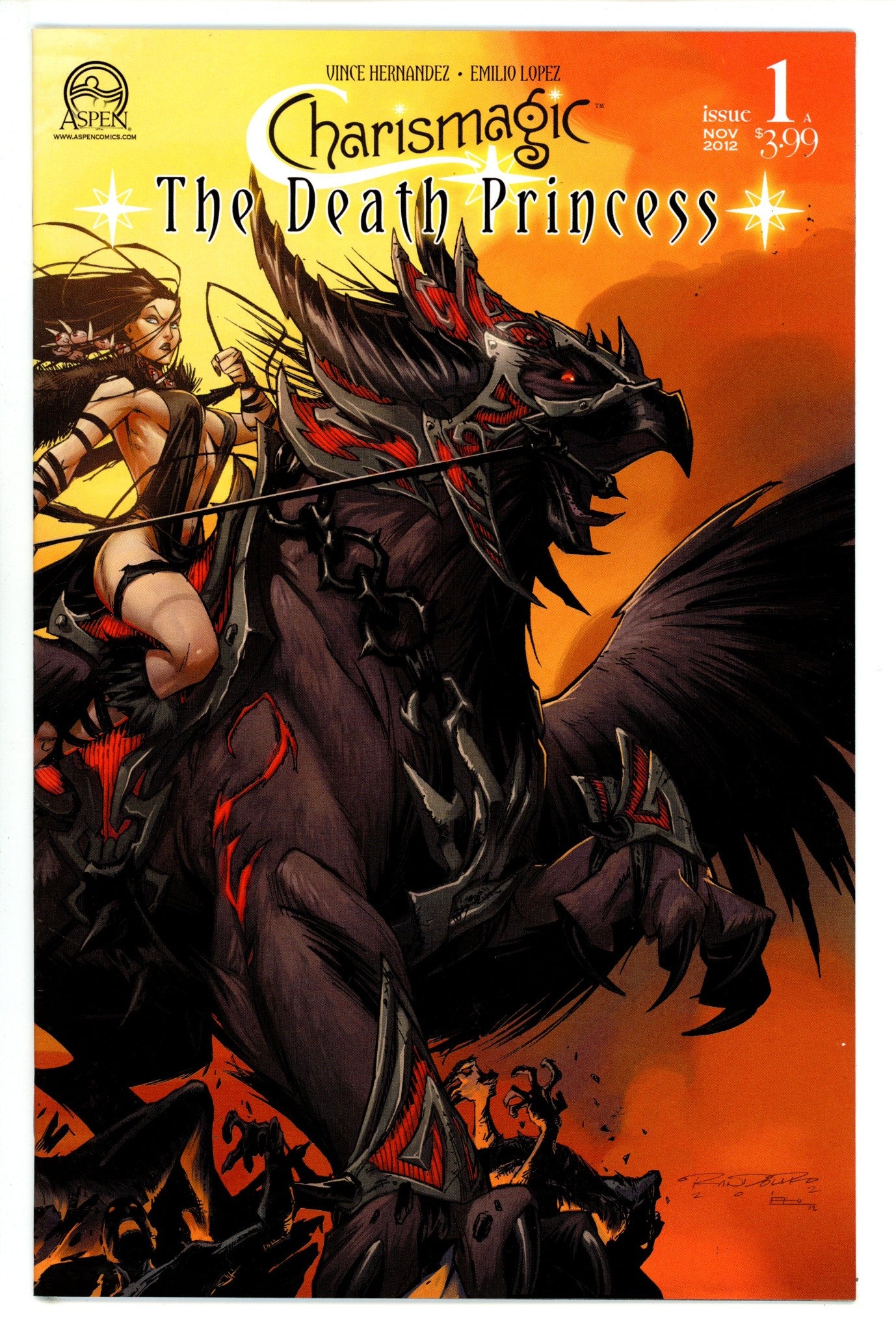 Charismagic: The Death Princess Vol 3 1 High Grade (2012)