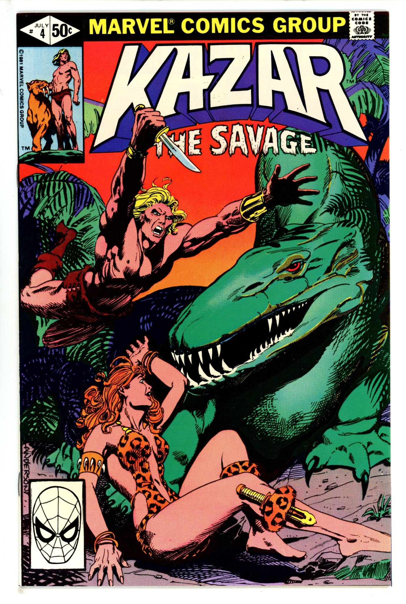 Ka-Zar the Savage Vol 3 4 (1981)