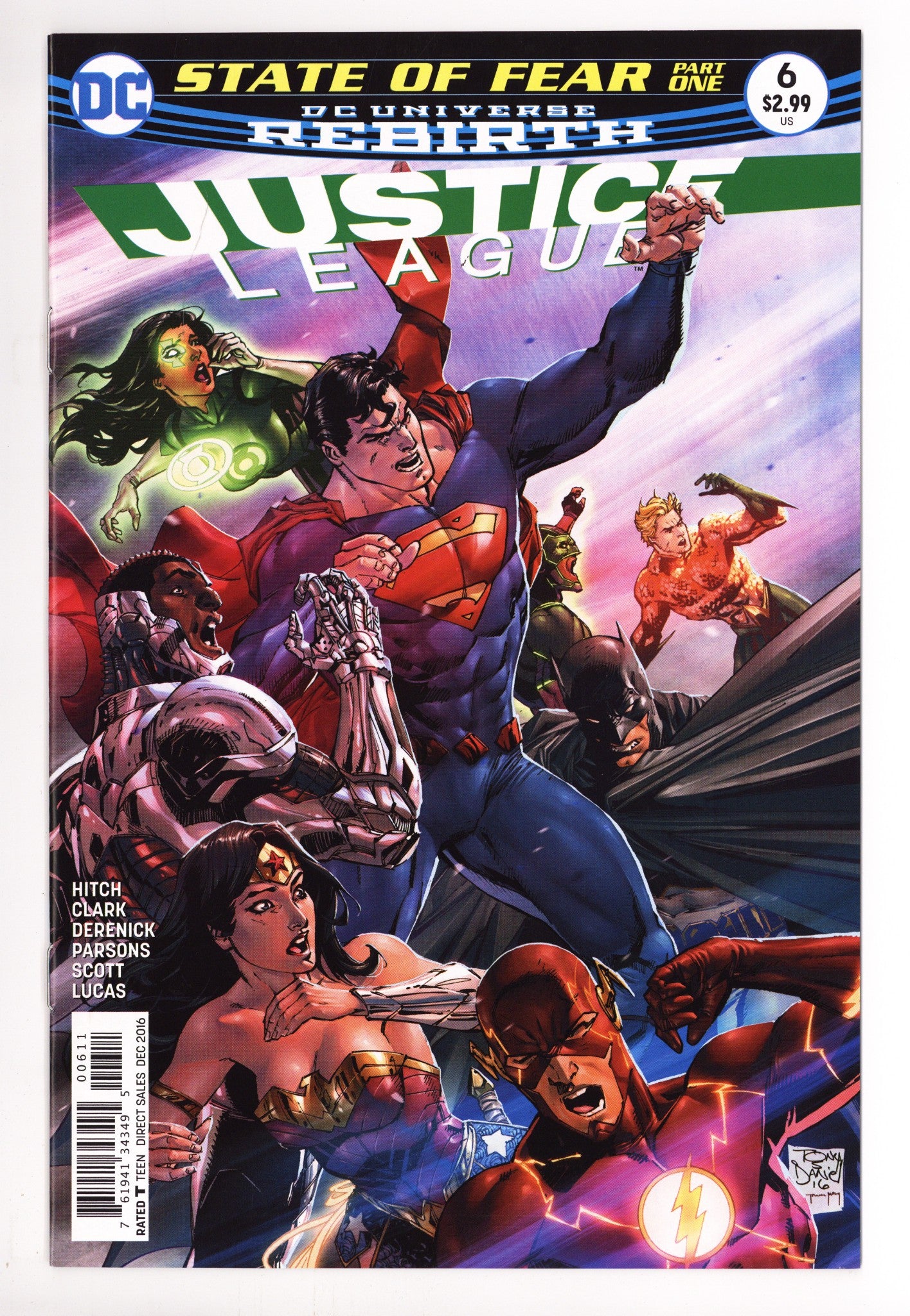 Justice League Vol 2 6 High Grade (2016) 