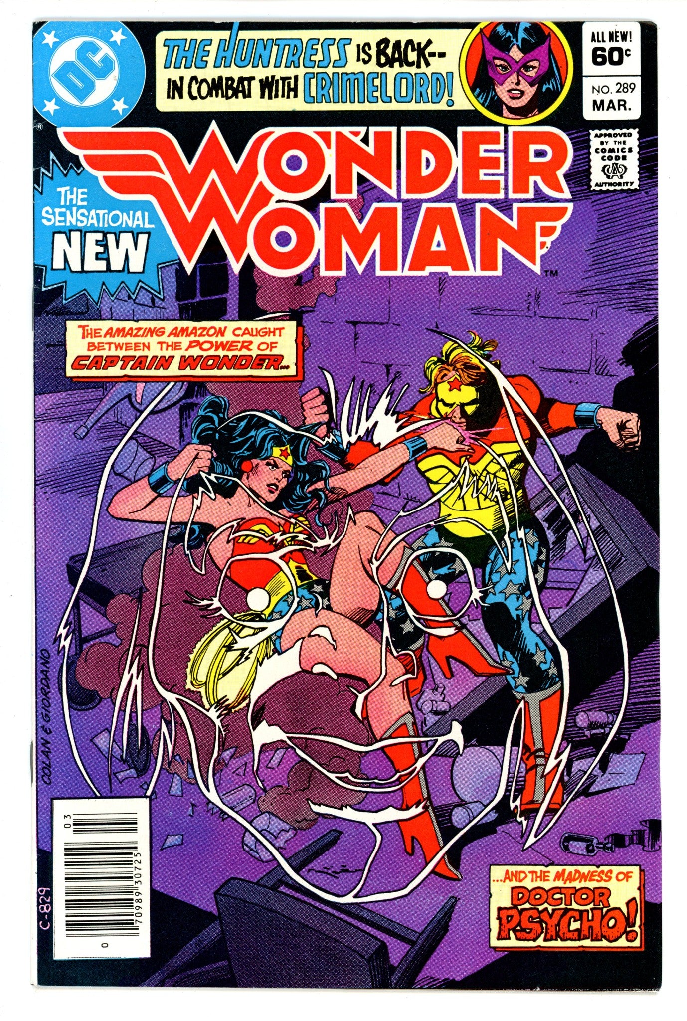 Wonder Woman Vol 1 289 Mid Grade (1982) Newsstand 