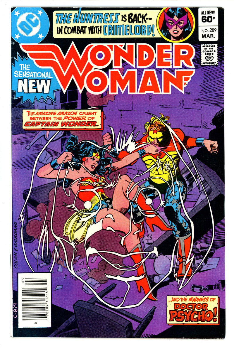 Wonder Woman Vol 1 289 Mid Grade (1982) Newsstand 