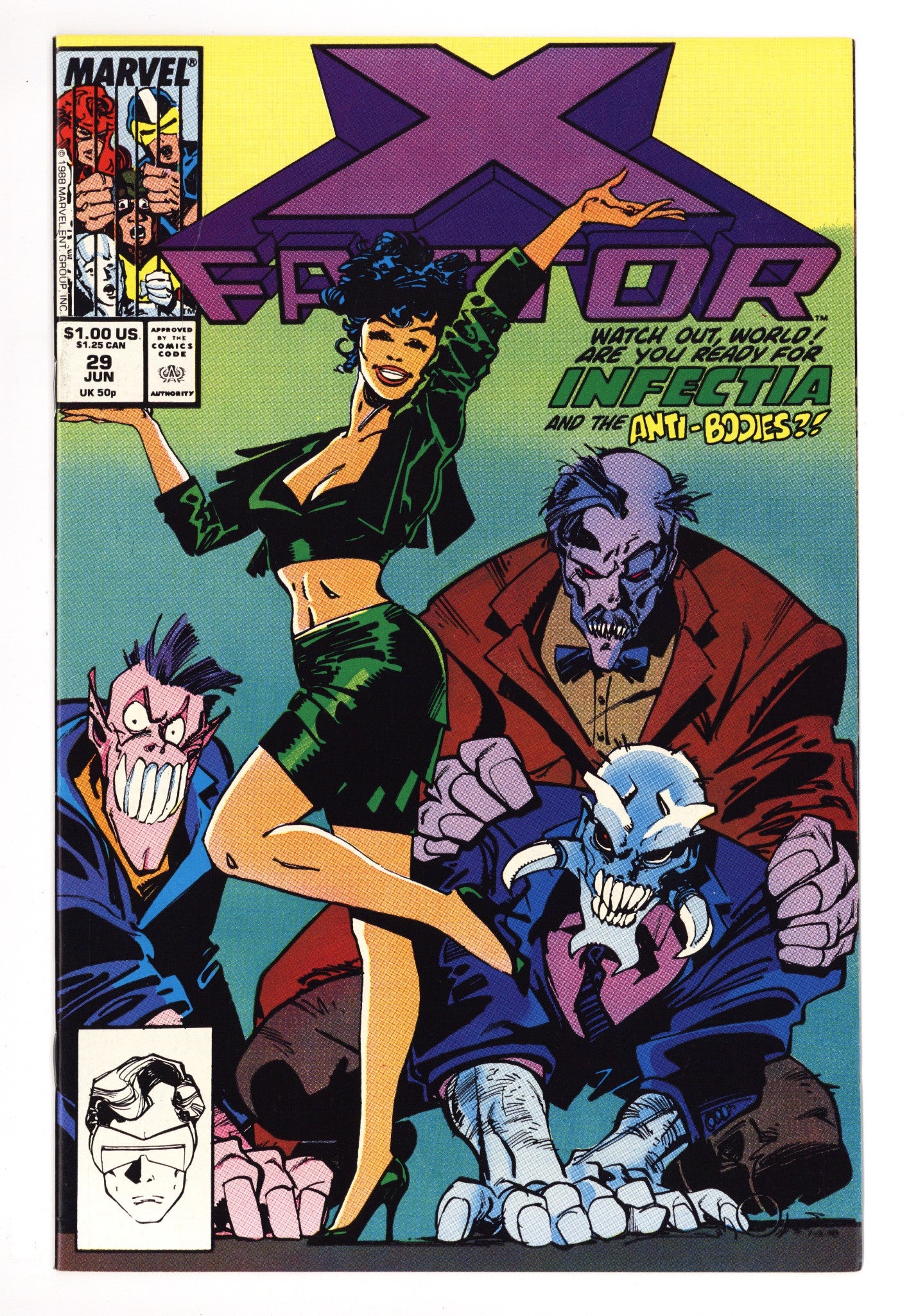X-Factor Vol 1 29 High Grade (1988) 