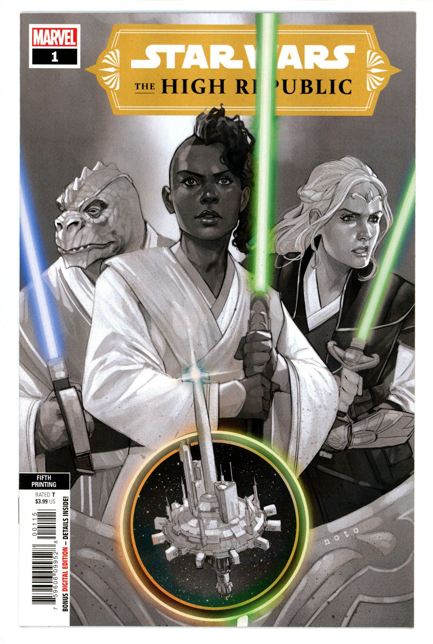 Star Wars: The High Republic 1 High Grade (2021) 5th Print 