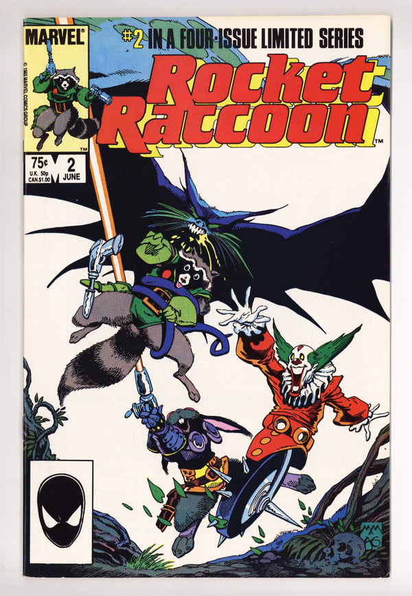 Rocket Raccoon Vol 1 2 VF+ (8.5) (1985)