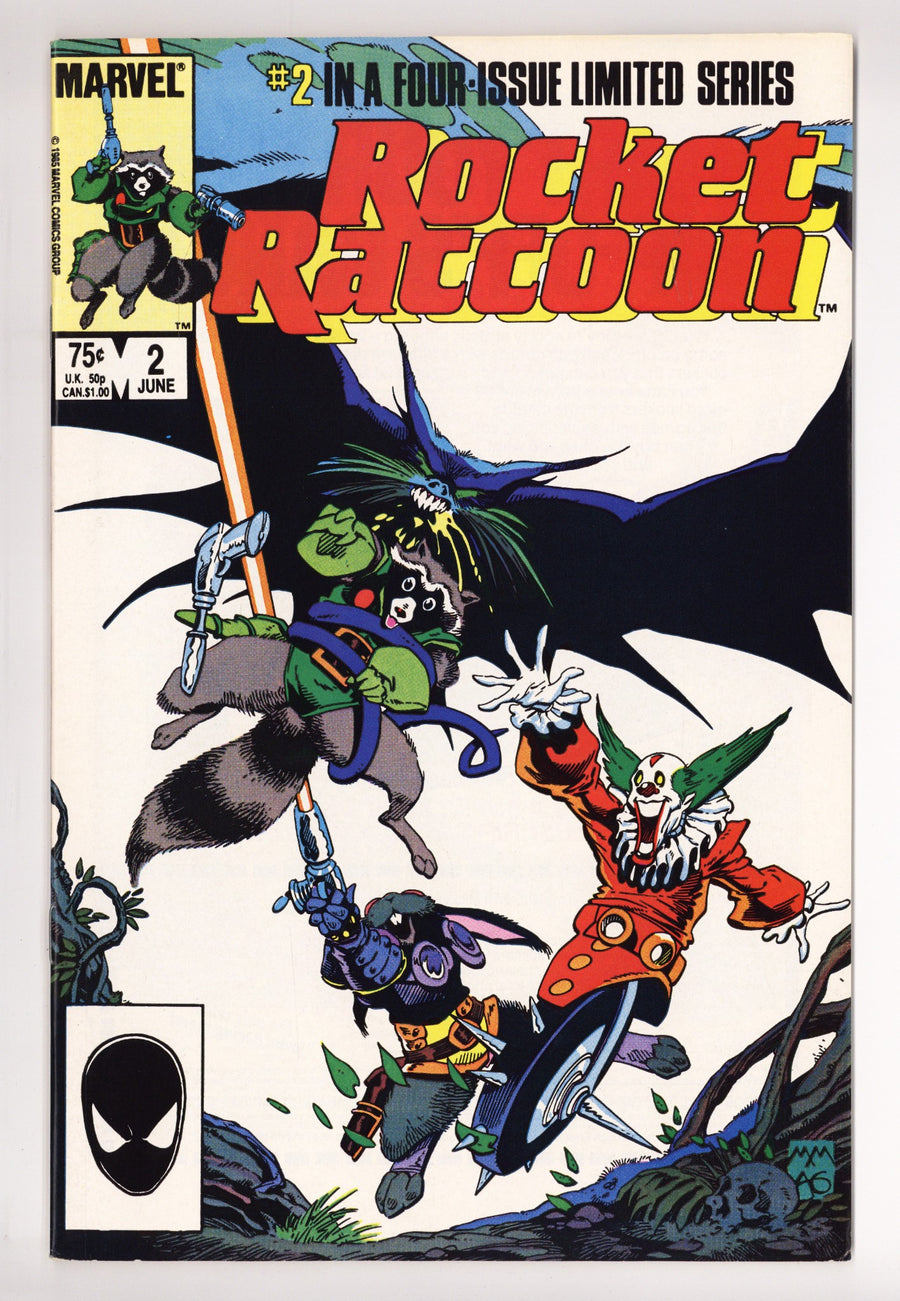 Rocket Raccoon Vol 1 2 VF+ (8.5) (1985) 