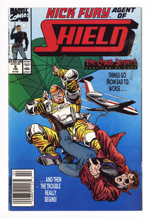 Nick Fury, Agent of S.H.I.E.L.D. Vol 4 8 Mid Grade (1990)