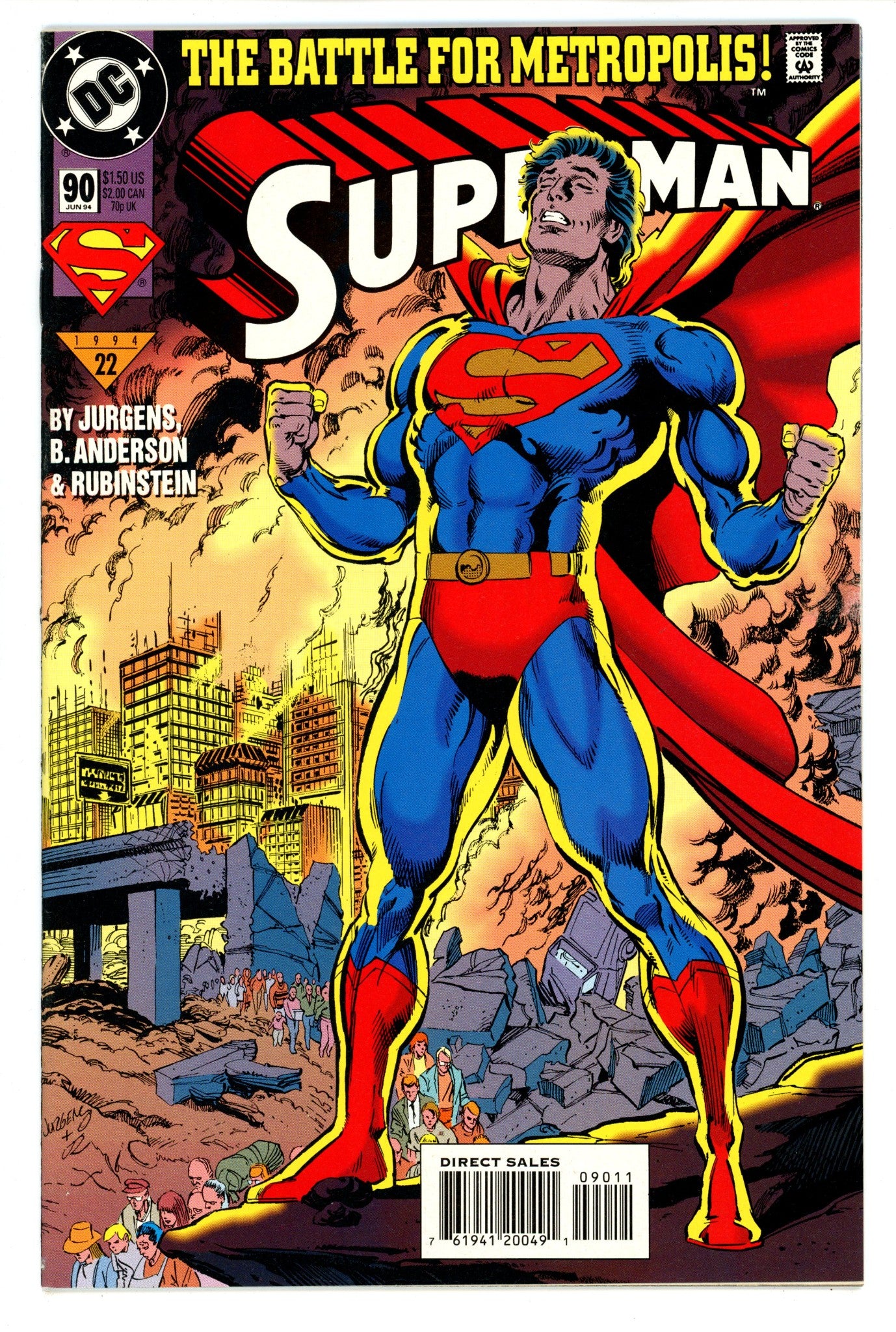 Superman Vol 2 90 High Grade (1994) 