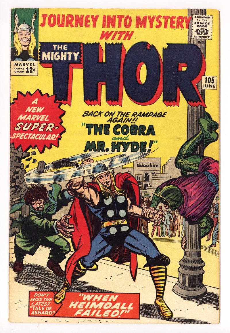 Journey into Mystery Vol 1 105 FN/VF (7.0) (1964) 