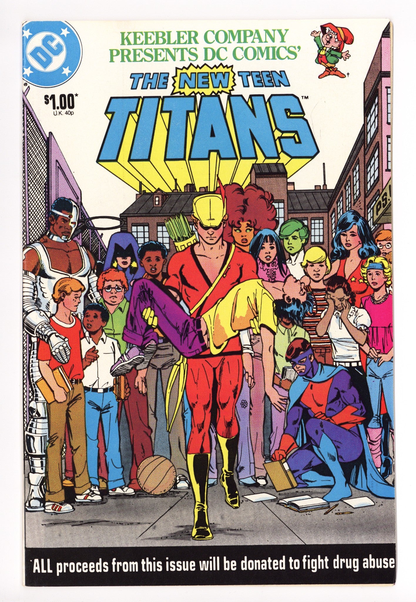 The New Teen Titans [Keebler Company] [1] Mid Grade (1983) 