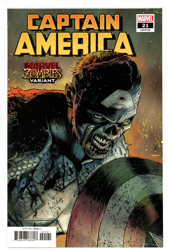 Captain America Vol 9 21 (725) High Grade (2020) Zircher Variant
