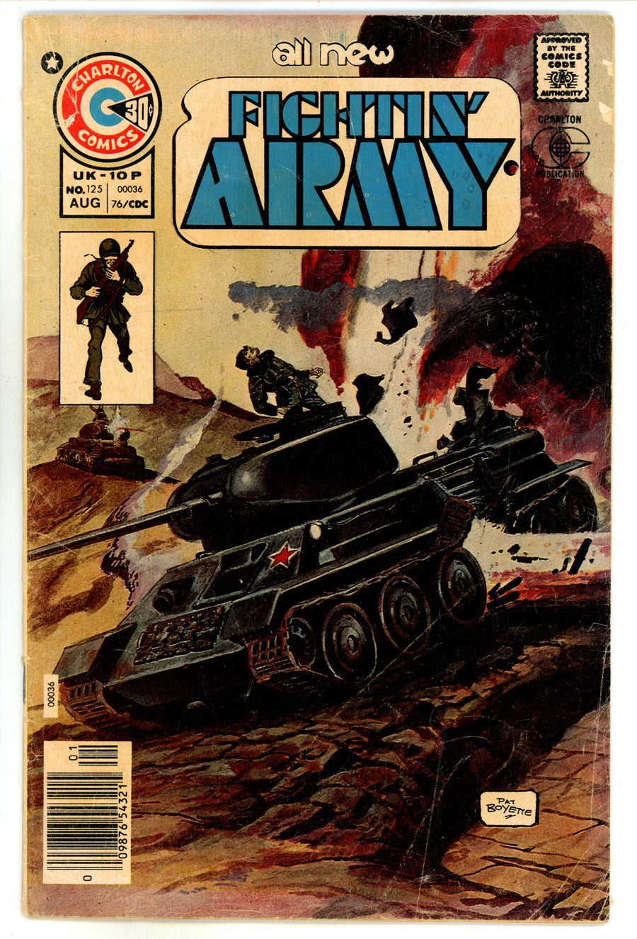 Fightin' Army 125 VG- (3.5) (1976) 