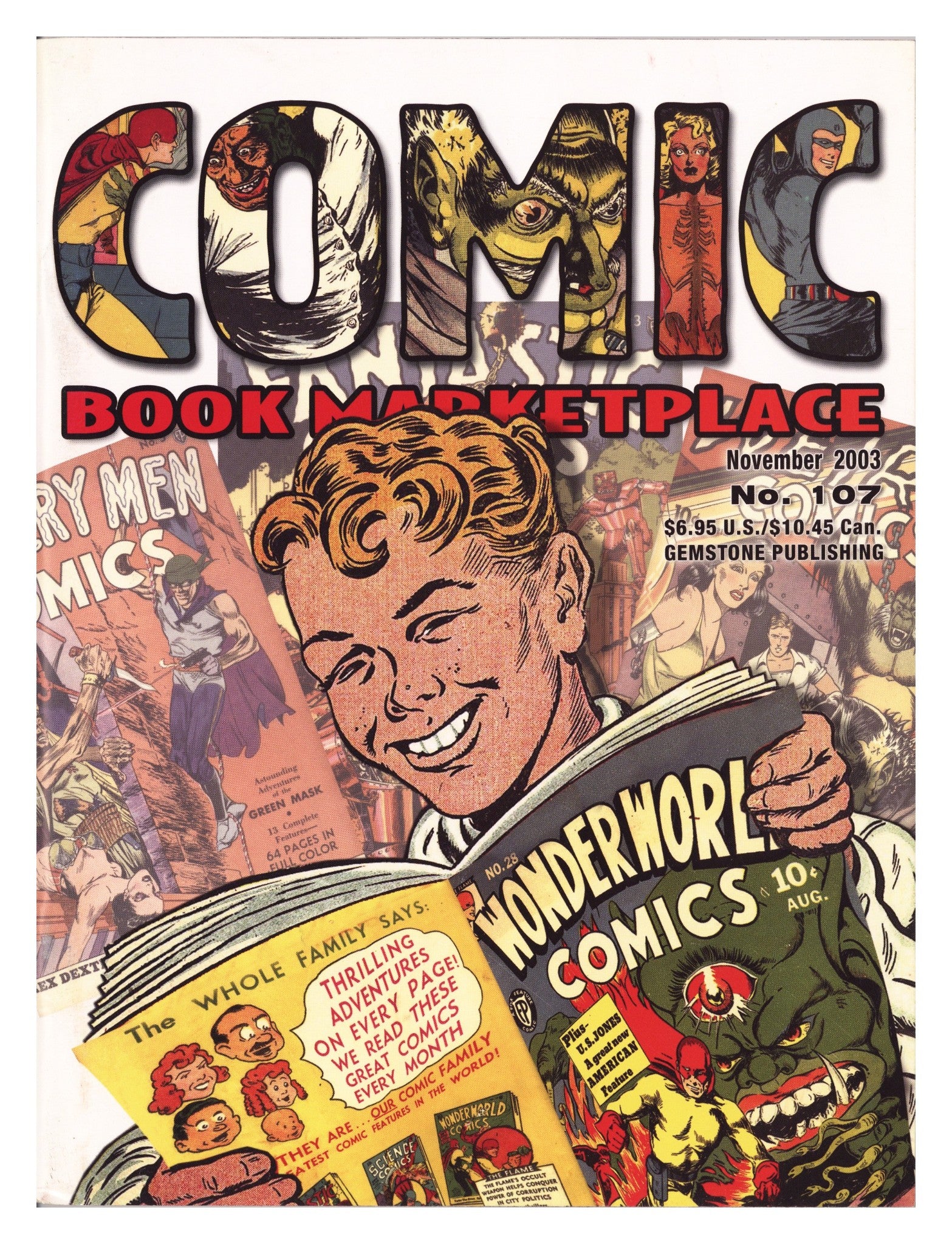 Comic Book Marketplace 107 Mid Grade (2003) 