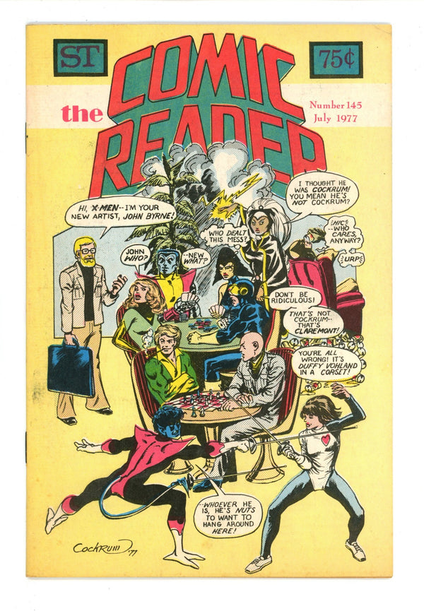 Comic Reader 145 FN- (5.5) (1977)