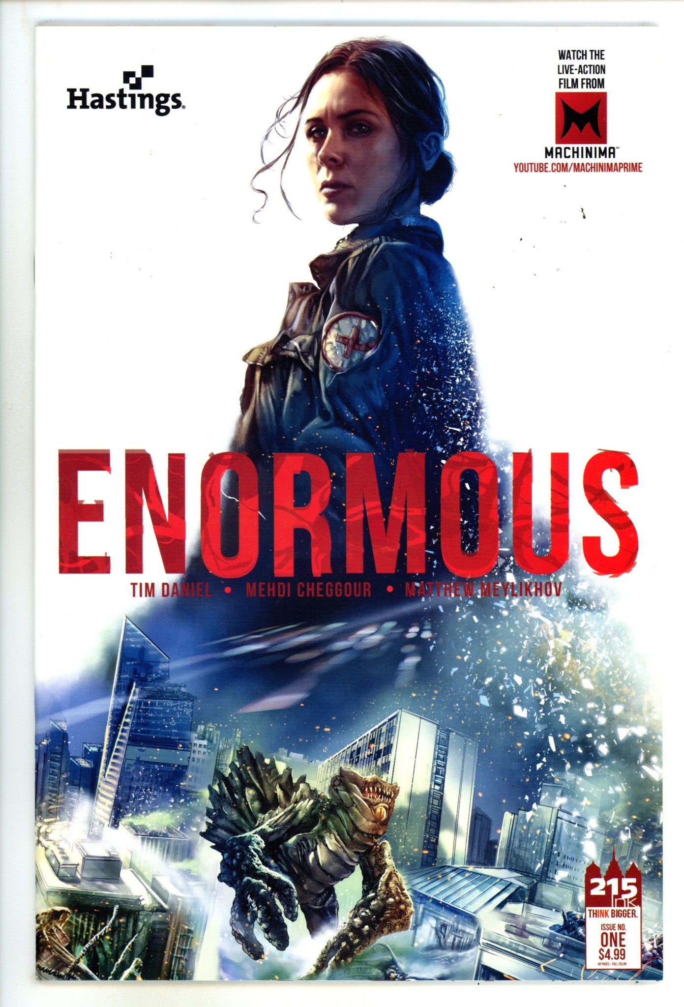 Enormous Vol 1 1 High Grade (2014) Christmas Variant 