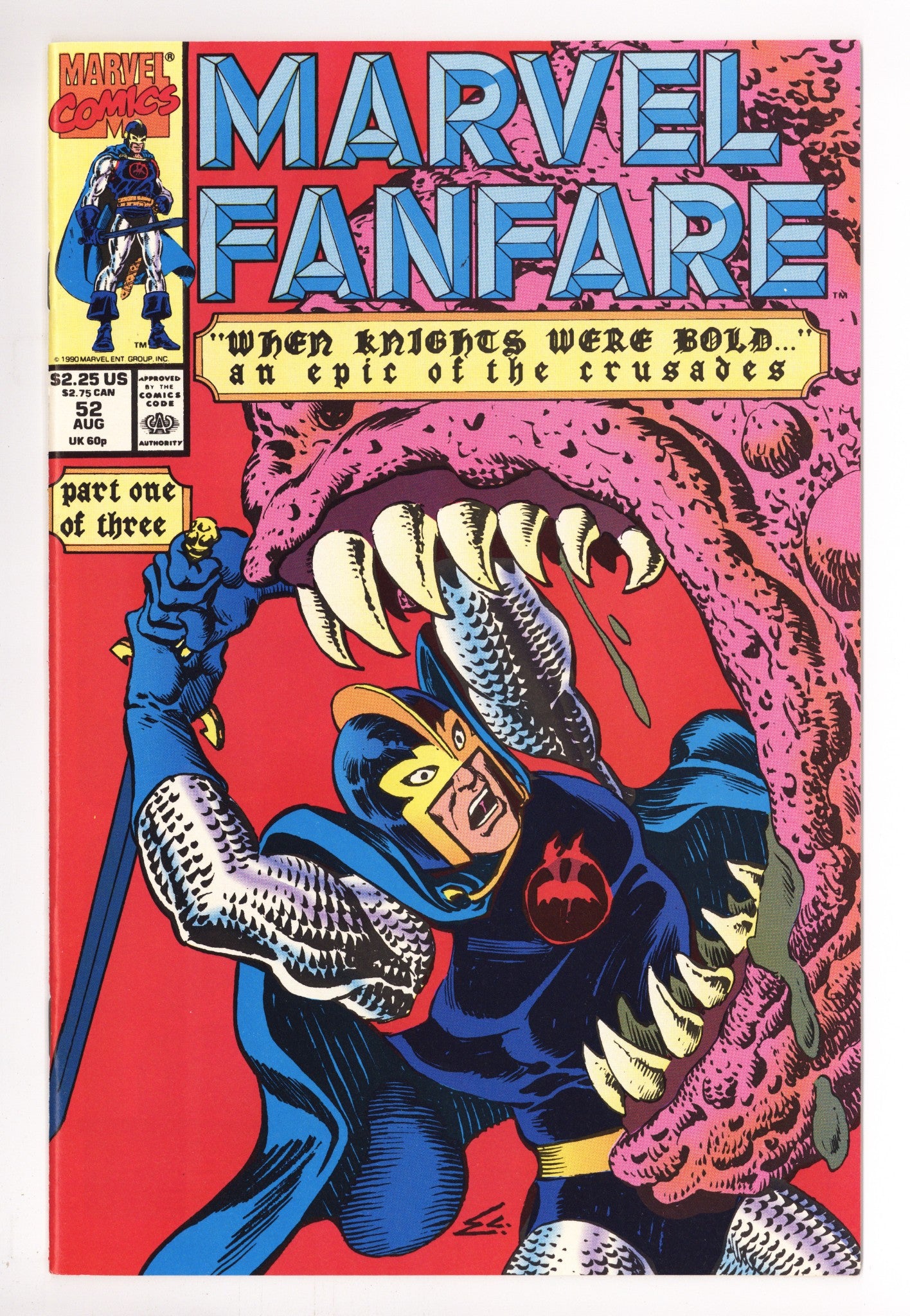 Marvel Fanfare Vol 1 52 High Grade (1990) 